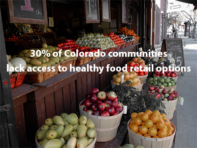 Food Stamp Healthy Food Access in Colorado
