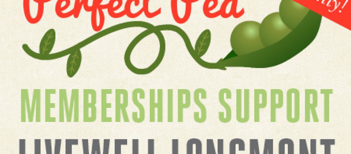 LiveWell Longmont Partnership with Perfect Pea
